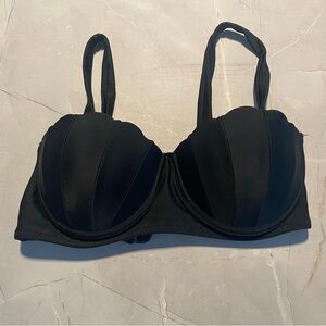 Shein Black Mermaid Bikini Top